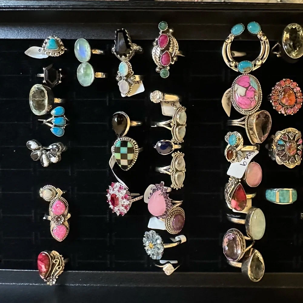 Unlisted items 925 gemstone jewelry - Picture 2 of 2
